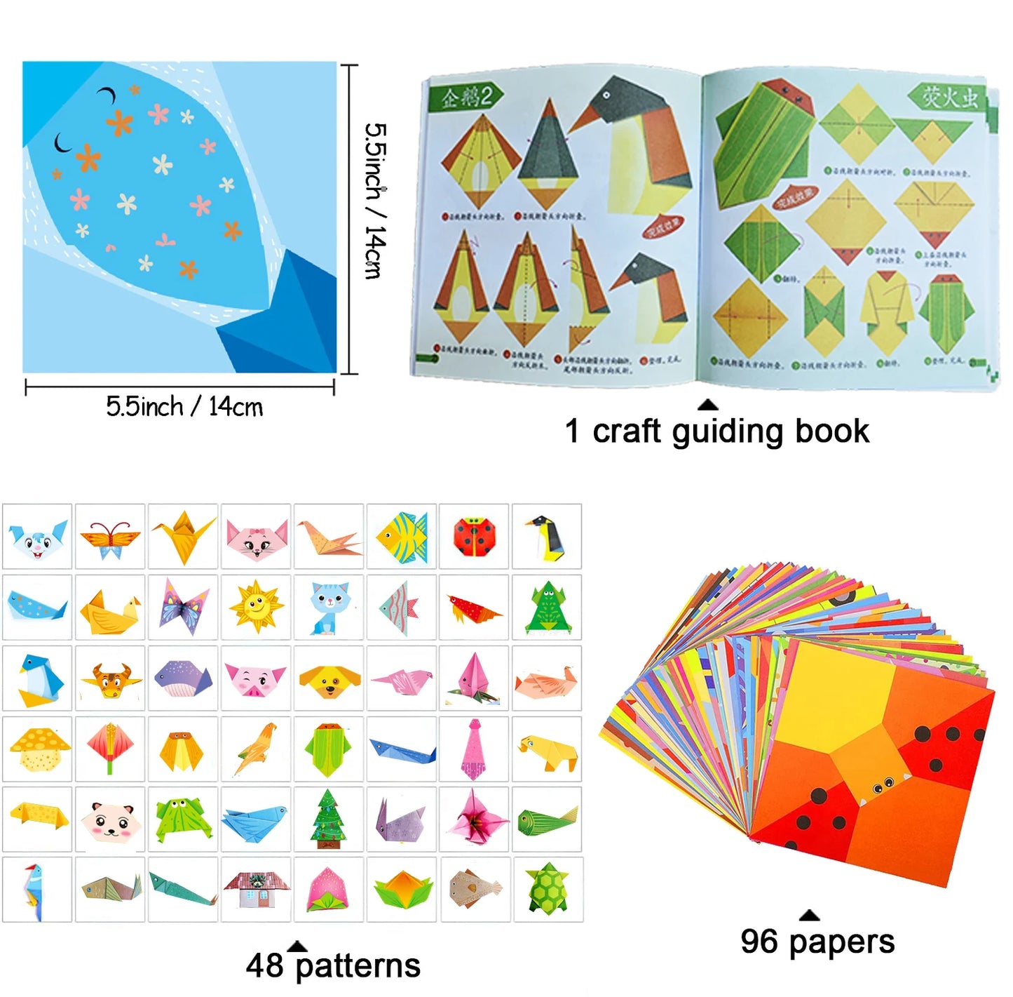 Kit d'origami pour débutants
