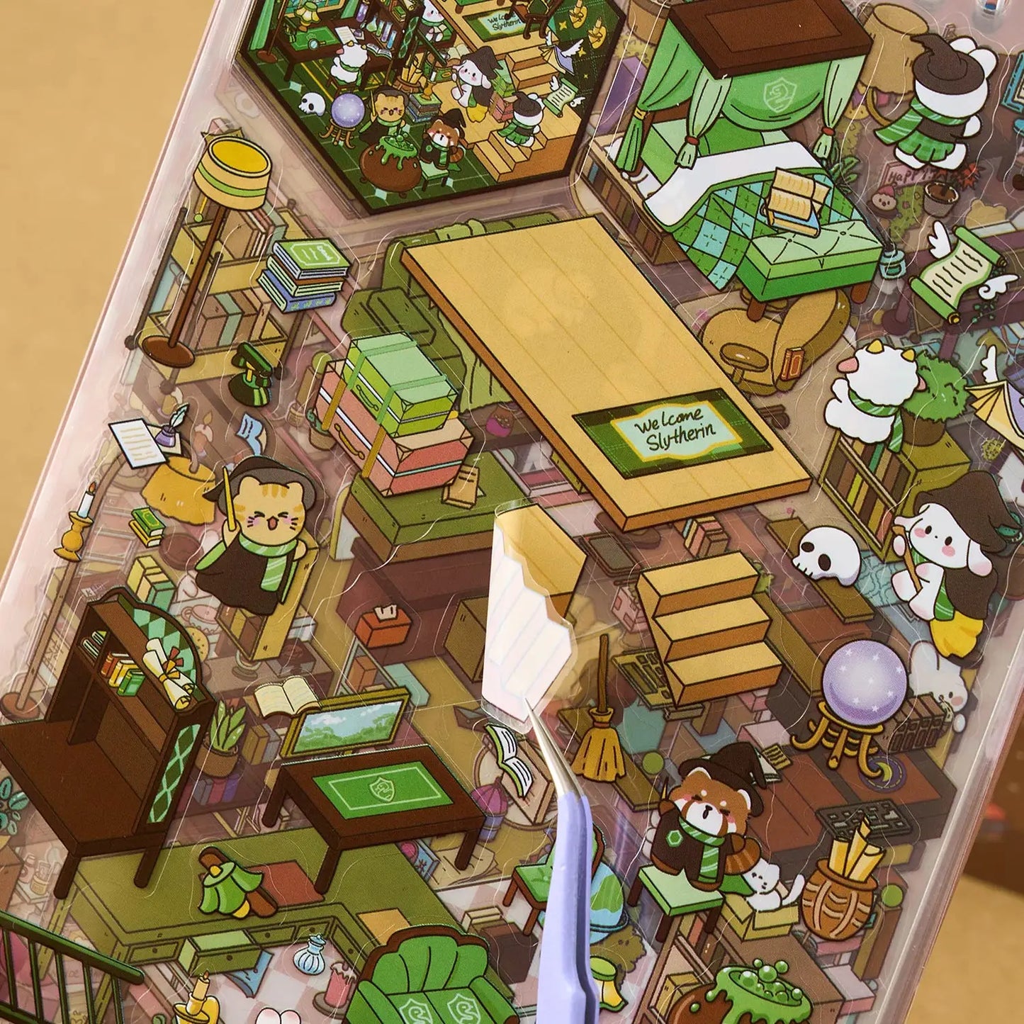 Mini Scene Stickers - 40 Pieces